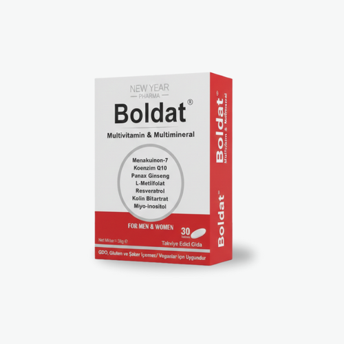 Boldat Multivitamin Ve Multimineral Takviye Edici Gıda 30 Tablet